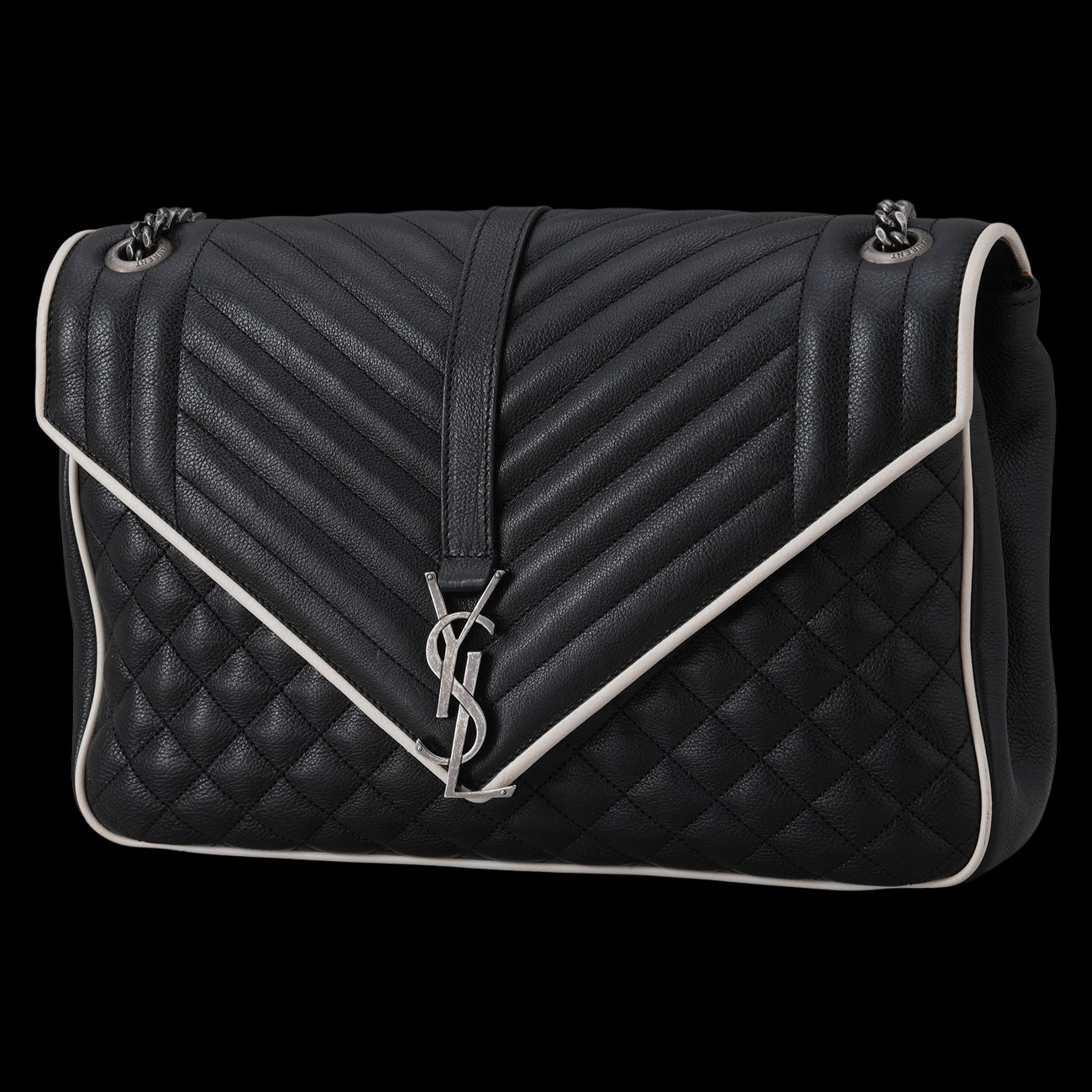 YVES SAINT LAURENT(USED)생로랑 앙브로프 체인 숄더백 라지